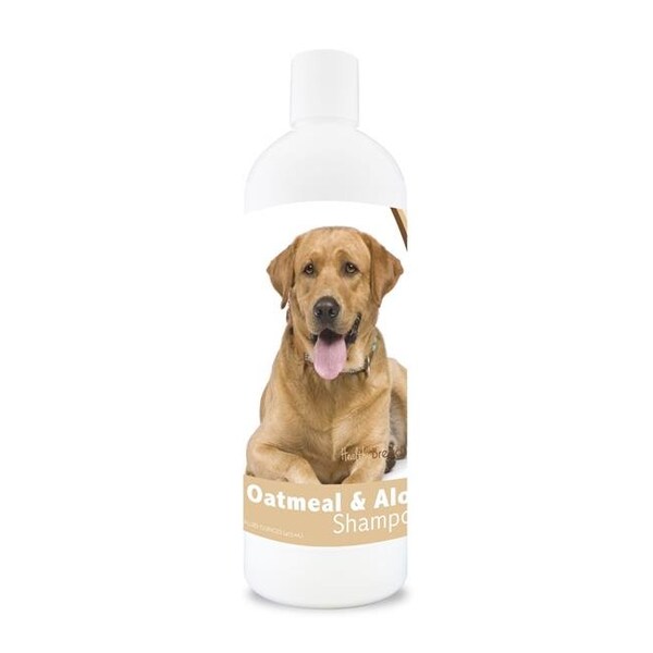 Healthy Breeds 840235109525 16 oz Labrador Retriever Oatmeal Shampoo - Aloe 840235109525 - main